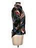 Desigual Floral Blue Short Sleeve Blouse Size M - photo 4