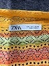 Zara Orange Short Sleeve Blouse Size L - photo 7