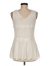 Cupio Ivory Sleeveless Blouse Size M - photo 2