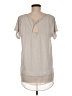 Kori America Gray Short Sleeve Top Size M - photo 2