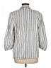 Ellen Tracy Stripes Gray Blazer Size M - photo 2