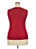 Allure Solid Red Sleeveless Top Size 2X - photo 2