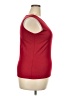 Allure Solid Red Sleeveless Top Size 2X - photo 4