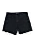Just Black Black Denim Shorts Size 28 waist - photo 1