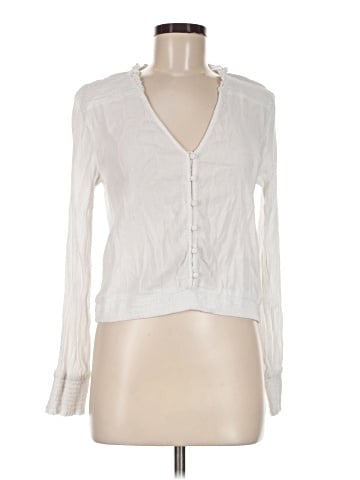 Abercrombie & Fitch Long Sleeve Blouse (view 1)