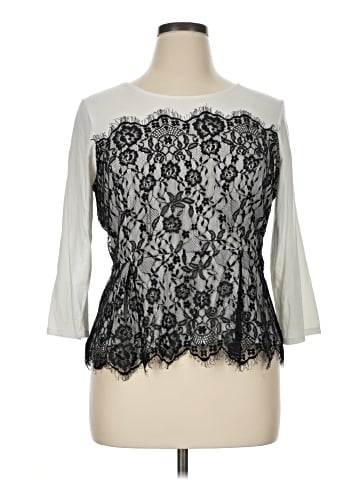 Elle 3/4 Sleeve Top (view 1)