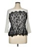 Elle Gray 3/4 Sleeve Top Size XL - photo 1