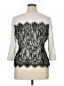 Elle Gray 3/4 Sleeve Top Size XL - photo 2