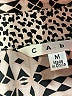 CAbi 100% Polyester Print Tan Casual Dress Size M - photo 7