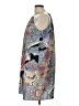 Shein 100% Polyester Paisley Gray Casual Dress Size 12 - photo 5