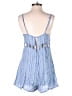 RVCA 100% Rayon Stripes Blue Romper Size S - photo 2