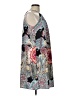 Shein 100% Polyester Paisley Gray Casual Dress Size 12 - photo 4