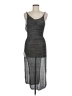 Unbranded Metallic Gray Cocktail Dress Size M - photo 1