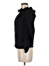 Paige 100% Viscose Black 3/4 Sleeve Blouse Size M - photo 5