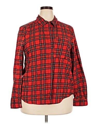 Style&Co Long Sleeve Button-Down Shirt (view 1)