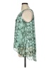 Jennifer Lopez 100% Polyester Teal Sleeveless Blouse Size XL - photo 5