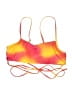 Unbranded Tie-dye Orange Swimsuit Top Size M - photo 1