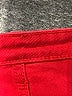 J. Galt Red Denim Skirt Size XS - photo 4