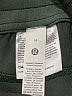Lululemon Athletica Solid Green Athletic Shorts Size 14 - photo 3