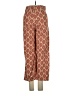 Zara Print Red Casual Pants Size 4 - photo 2
