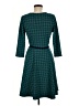 Gilli Polka Dots Teal Casual Dress Size M (estimated) - photo 2