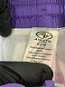 Athletic Works 100% Polyester Color Block Purple Athletic Shorts Size 7 - 8 - photo 3