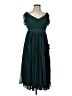 Lulus 100% Polyester Teal Cocktail Dress Size L - photo 1