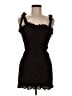 Intimately by Free People 100% Viscose Hearts Black Cocktail Dress Size M - photo 1