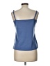 Assorted Brands 100% Polyester Blue Sleeveless Top Size L - photo 2