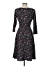 Chadwicks 100% Polyester Paisley Black Casual Dress Size 10 (petite) - photo 2