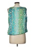 New Directions 100% Polyester Green Sleeveless Blouse Size L - photo 2