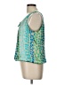 New Directions 100% Polyester Green Sleeveless Blouse Size L - photo 5