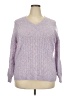 Lane Bryant Purple Pullover Sweater Size 18 - 20 Plus - photo 1