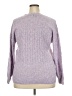 Lane Bryant Purple Pullover Sweater Size 18 - 20 Plus - photo 2