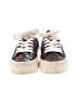 Seavees Floral Black Sneakers Size 6 1/2 - photo 2