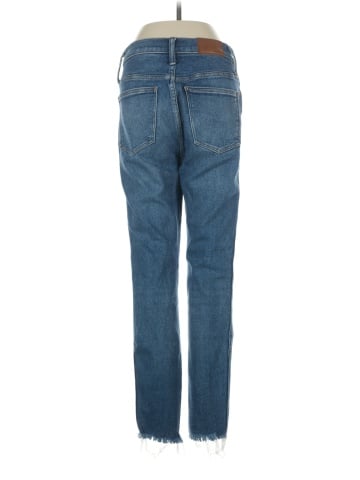 Madewell 10" High-Rise Skinny Jeans in Cordova Wash: Button-Front Edition (view 2)