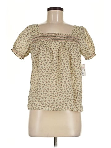 Lucky Brand Short Sleeve Blouse (view 1)