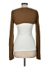 Emory Park Color Block Brown Pullover Sweater Size M - photo 2