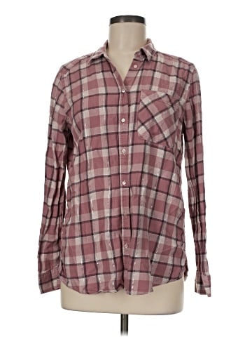 Express Long Sleeve Button-Down Shirt (view 1)