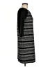 Ann Taylor LOFT Chevron-herringbone Black Casual Dress Size M - photo 4