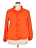 Unbranded 100% Polyester Orange Long Sleeve Blouse Size 2X - photo 1
