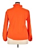 Unbranded 100% Polyester Orange Long Sleeve Blouse Size 2X - photo 2