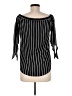 Monteau Black 3/4 Sleeve Blouse Size M - photo 2