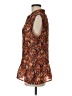 Studio 1940 100% Polyester Brown Sleeveless Blouse Size M - photo 5
