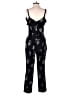 Miss Selfridge Floral Black Jumpsuit Size 8 - photo 2