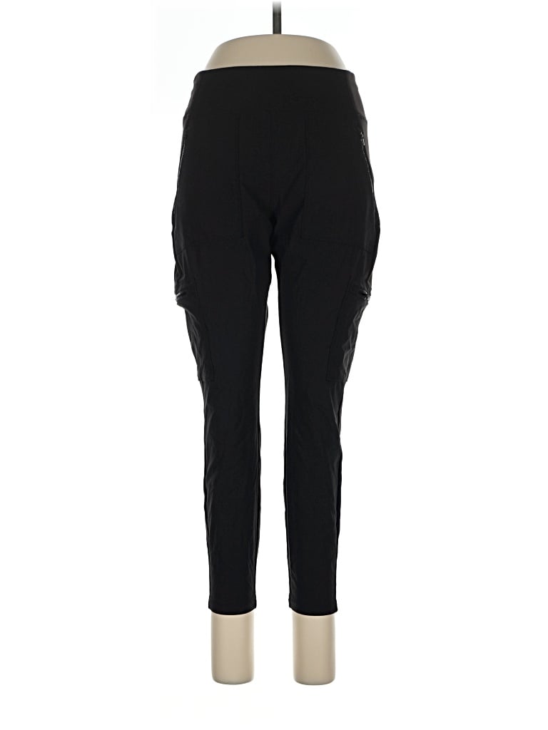 Pre-owned Athleta Cargo Pants In Black