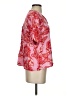 Vineet Bahl 100% Rayon Paisley Red Short Sleeve Blouse Size S - photo 4