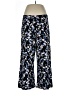 J.Jill Floral Blue Casual Pants Size L - photo 1