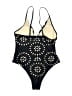 Unbranded Stars Black One Piece Swimsuit Size XL - photo 2