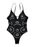 Unbranded Stars Black One Piece Swimsuit Size XL - photo 1